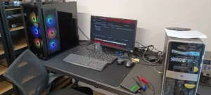BIOS opdatering af gaming computer på PCMandens værksted