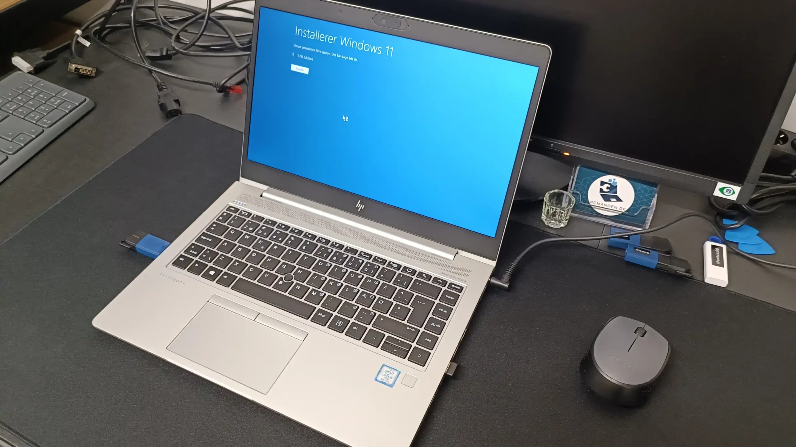 installation og opsætning af ny bærbar computer