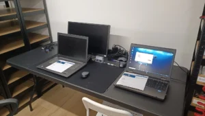 Reparation af bærbare computere på PCMandens værksted